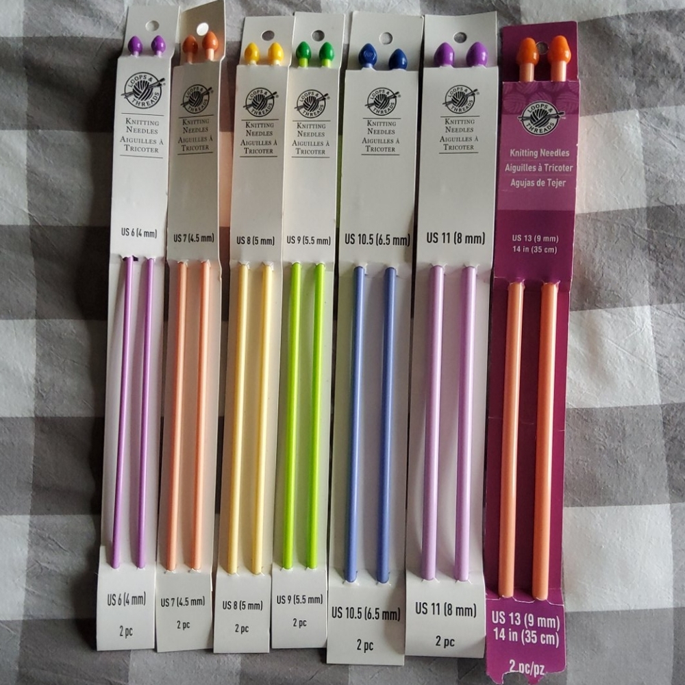 4 for $4 Knitting Needles
